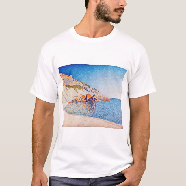 Cassis, Cap Lombard, Opus 196, Signac T Shirt (Framsida)