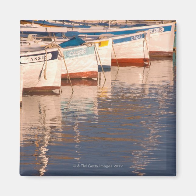 Cassis, Cote d'Azur, Frankrike Magnet (Framsidan)