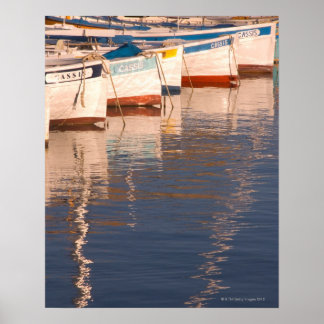 Cassis, Cote d'Azur, Frankrike Poster