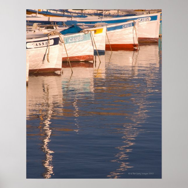 Cassis, Cote d'Azur, Frankrike Poster (Framsidan)