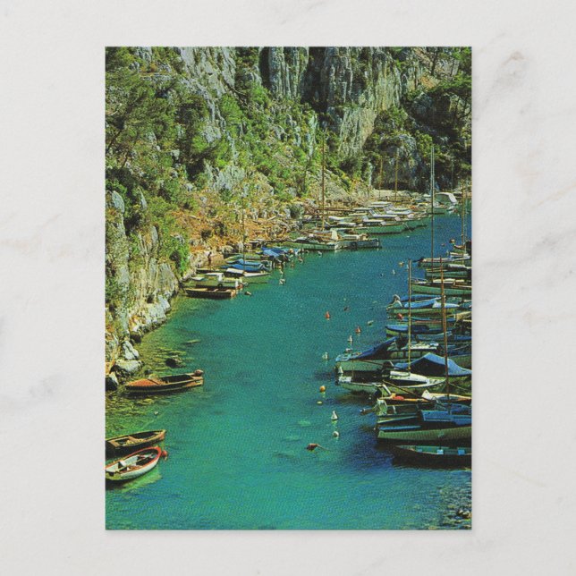 Cassis, Cote d'Azur Vykort (Framsida)