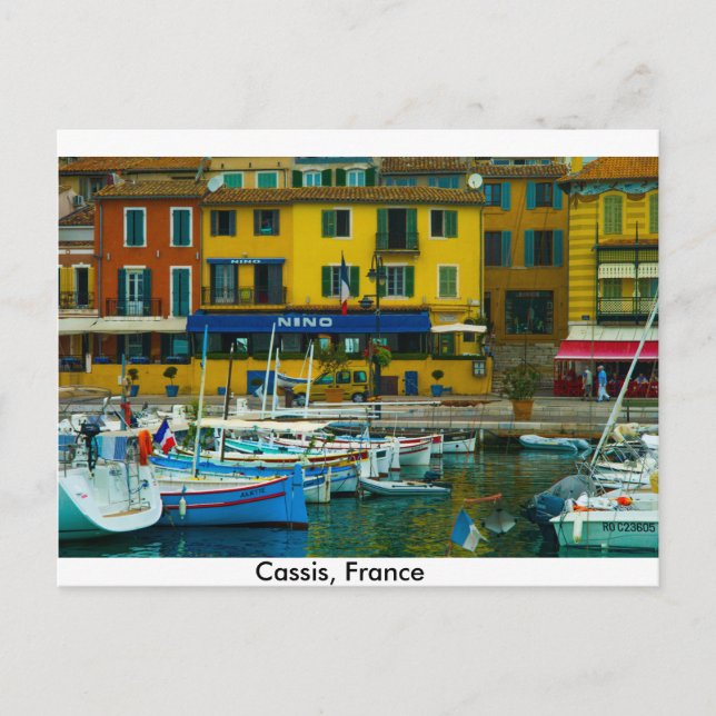 Cassis, Frankrike Vykort (Framsida)