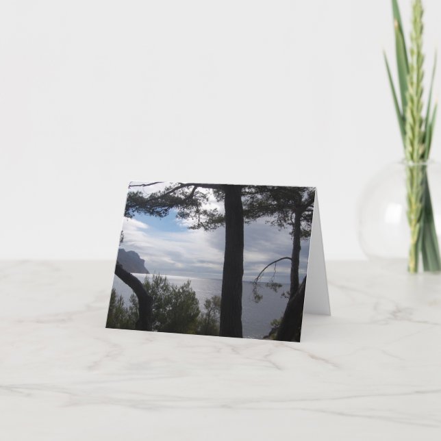 Cassis & Les Calanques, frankrike Helgkort (Framsida)