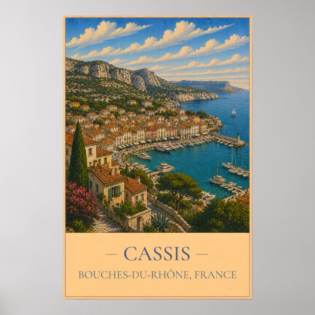 Cassis Poster (Framsidan)