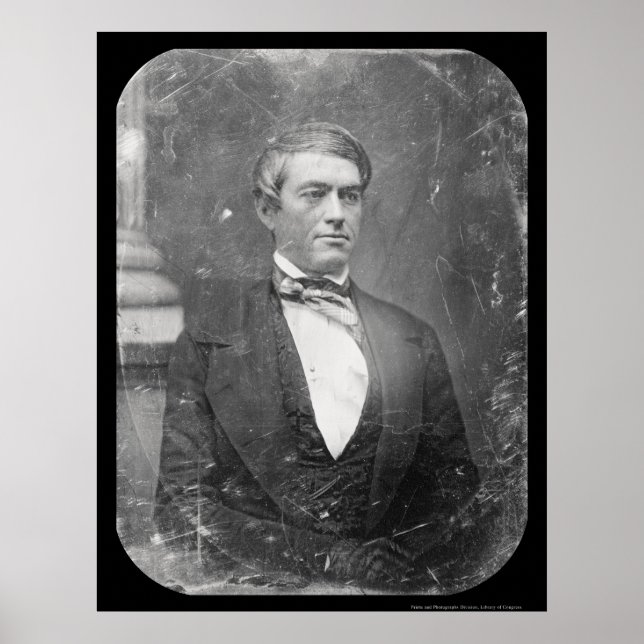Cassius Clay Daguerreotype 1850 Poster (Framsidan)
