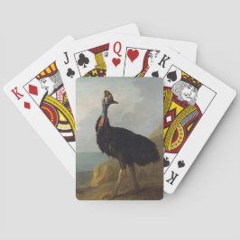 Cassowary (Australian Bird) (Vild Animal Art) Casinokort