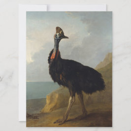 Cassowary (Australian Bird) (Vild Animal Art) Kort