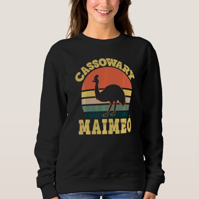 Cassowary Maimeo Söt Cassowary-fest Irlands mormor T Shirt (Framsida)