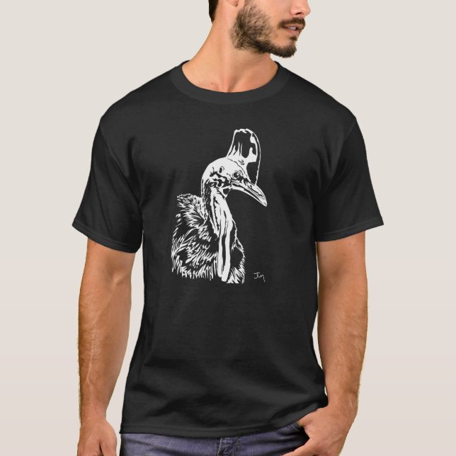 Cassowary T-shirt (Framsida)