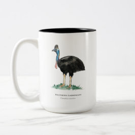 Cassowary Two-Tone Coffee Mugg
