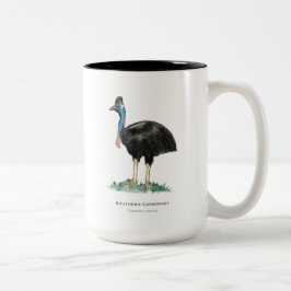 Cassowary Two-Tone Coffee Mugg