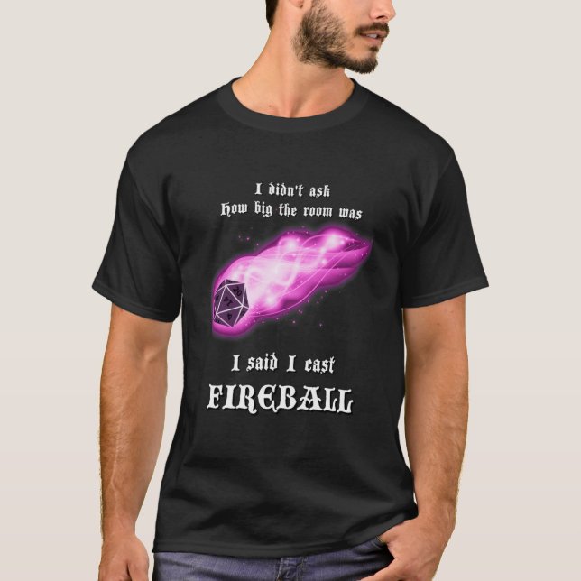 Cast Fireball Classic T Shirt (Framsida)