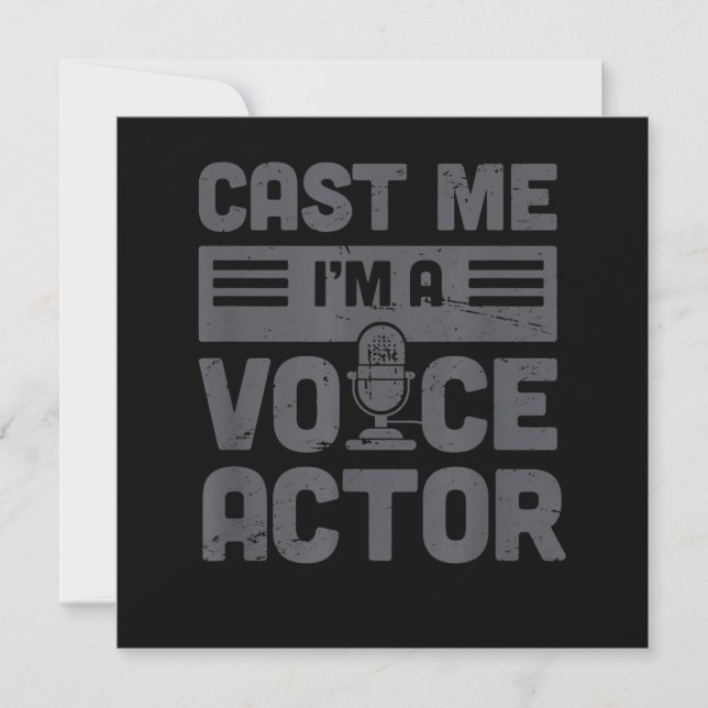Cast Me Lung Voice over Artist Voice Acting Tack Kort (Framsida)