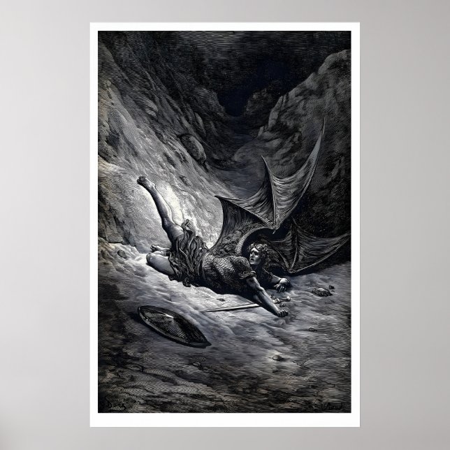 Cast Out A2 A3 A4 Matt Art Print. 1700-talet Poster (Framsidan)