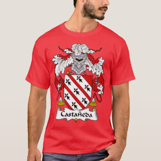 Castaneda Jackar om Arm Family Crest T Shirt