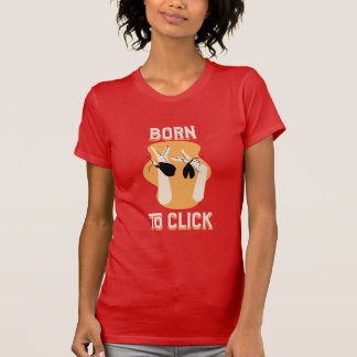 Castanets Born to Click T Shirt