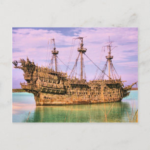 Castaway cay pirater i Karibien Vykort