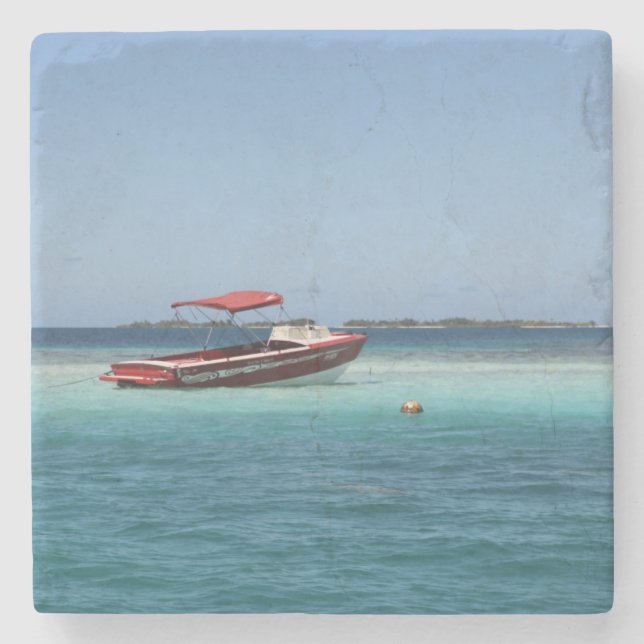 Castaway Daydröm - Tahiiti Stenunderlägg (Framsidan)