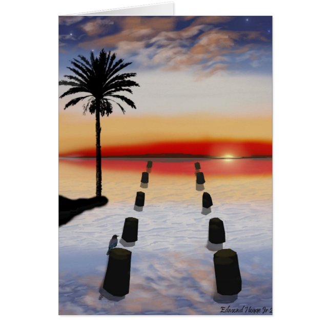 Castaway Hälsningskort (Framsidan)