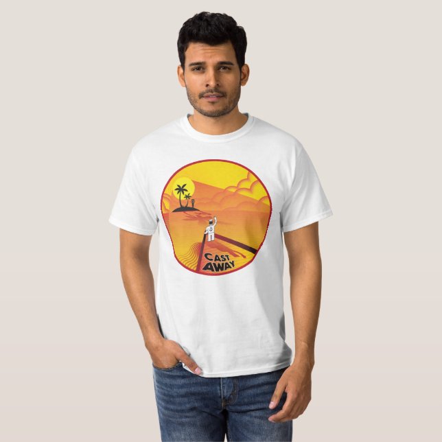Castaway T-shirt (Hel framsida)