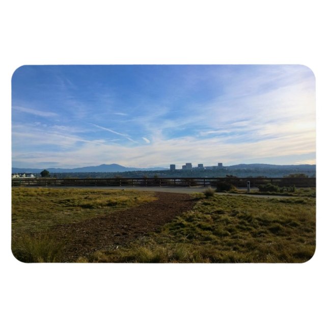 Castaways Park, Newport Beach, Kalifornien Magnet (Horisontell)