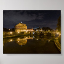Castel Sant Angelo nattetid