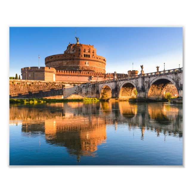 Castel Sant' Angelo Rom Fototryck (Framsidan)