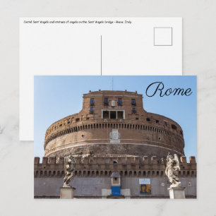 Castel Sant'Angelo - Rom, Italien Vykort