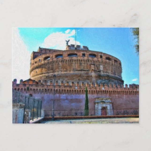 Castel Sant'Angelo-vykort Vykort (Framsida)