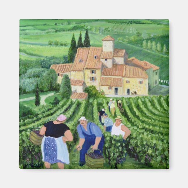 Castellina-in-Chianti Magnet (Framsidan)