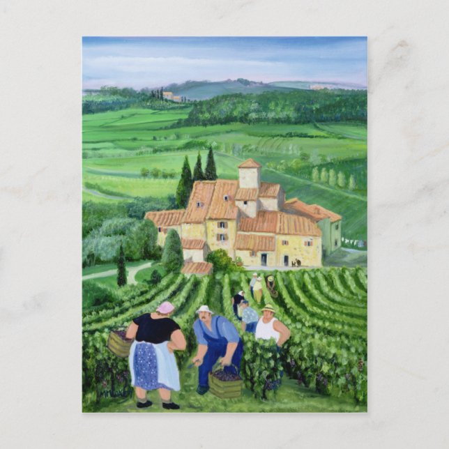 Castellina-in-Chianti Vykort (Framsida)