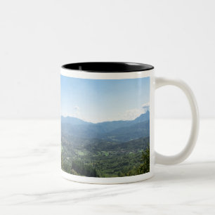 Castelnuovo di Garfagnana, Toscana, Italien - Två-Tonad Mugg