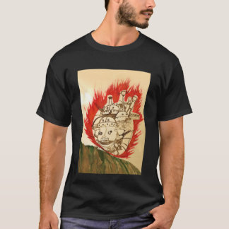 Castelo Animado - Fanart / ghibli Básica T Shirt