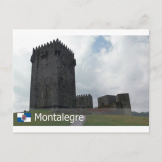 Castelo de Montalegre, Portugal Vykort