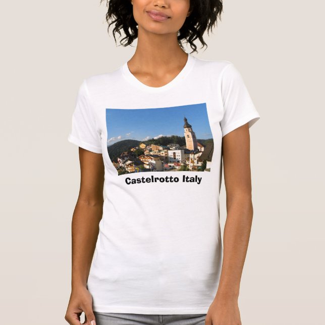 Castelrotto italien tee shirt (Framsida)