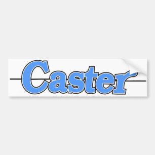 Casterklistermärkeblått Bildekal