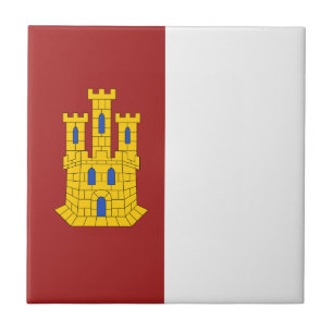 Castilla La Mancha jackat av arm - Spanien Kakelplatta