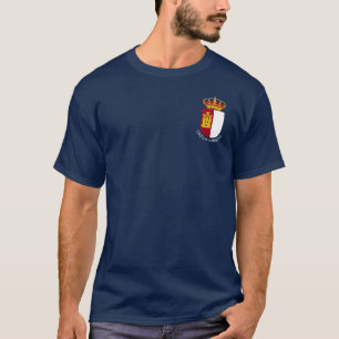 Castilla La Mancha jackat av arm - Spanien T Shirt