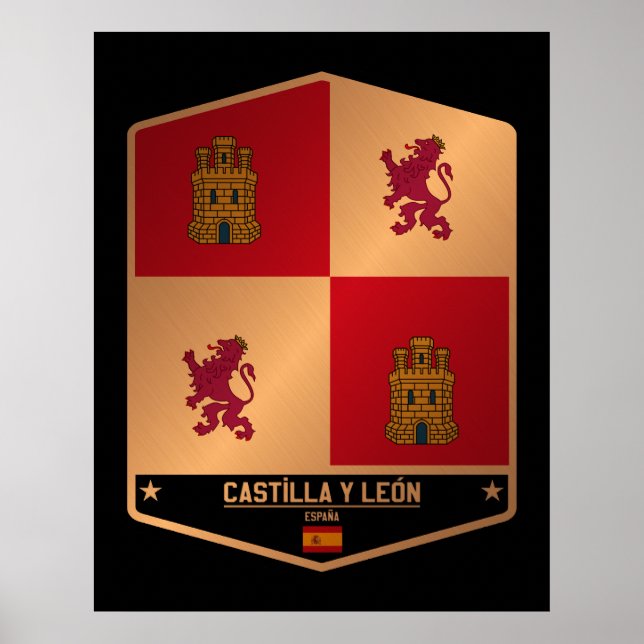 Castilla y León Poster (Framsidan)
