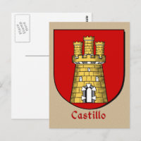 Castillo Ancestrals heraldiska sköld