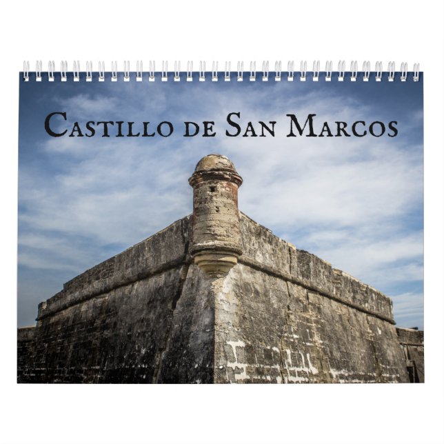 Castillo de San Marcos Kalender (Omslag)