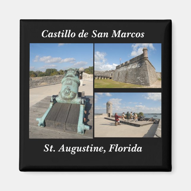 Castillo de San Marcos Magnet (Framsidan)