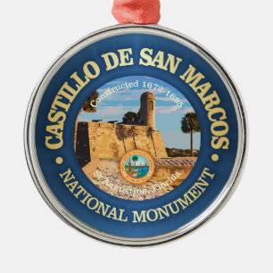 Castillo de San Marcos (NM) Julgransprydnad Metall