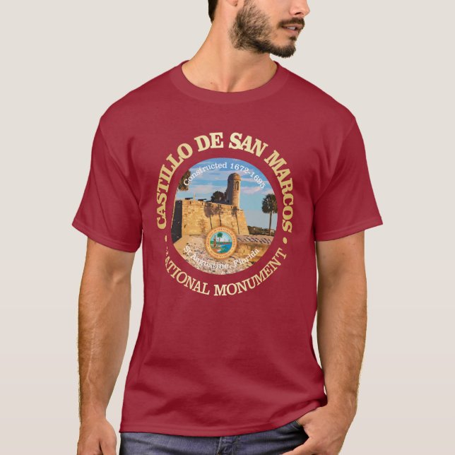 Castillo de San Marcos (NM) T Shirt (Framsida)