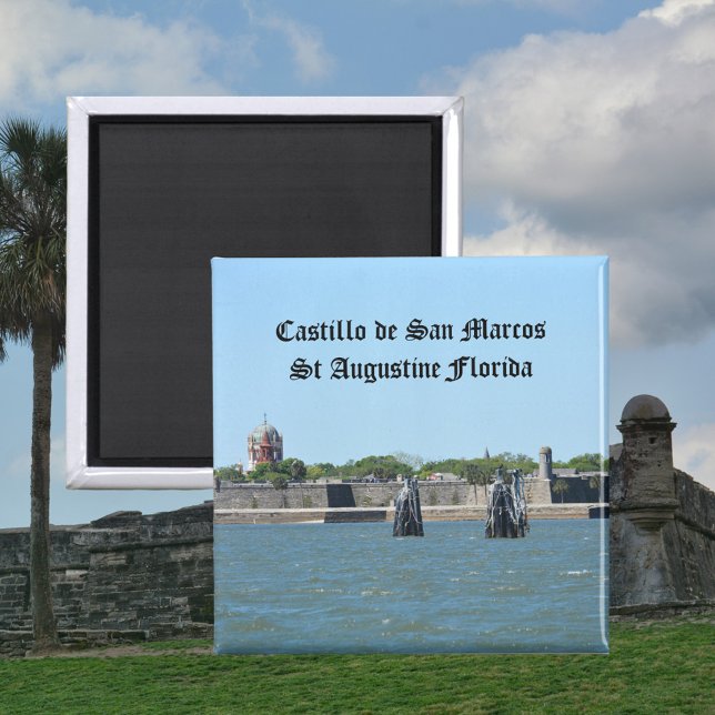 Castillo de San Marcos Saint Augustine FL Photo Magnet (Skapare uppladdad)