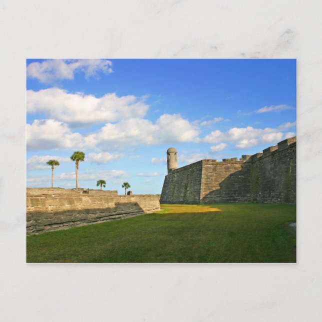 Castillo de San Marcos Vykort (Framsida)