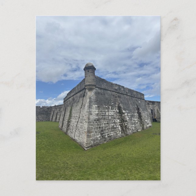 Castillo de San Marcos Vykort (Framsida)