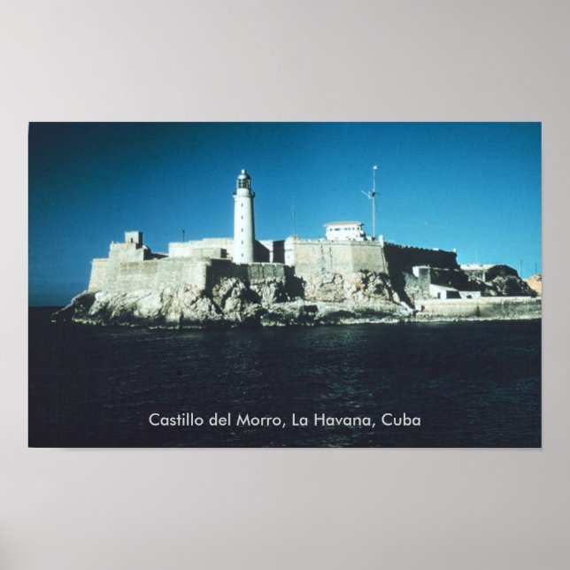 Castillo del Morro, La Havana Cuba Poster (Framsidan)