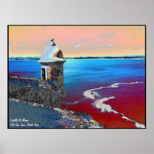 Castillo El Morro -1 affisch