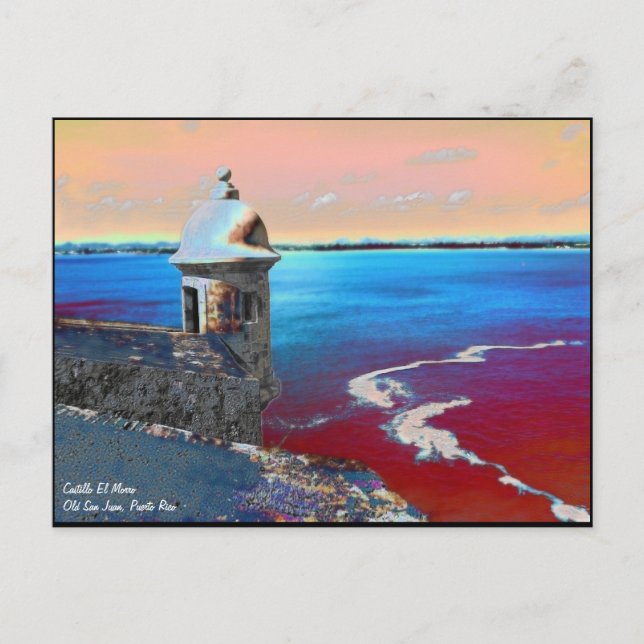 Castillo El Morro -1 vykort (Framsida)